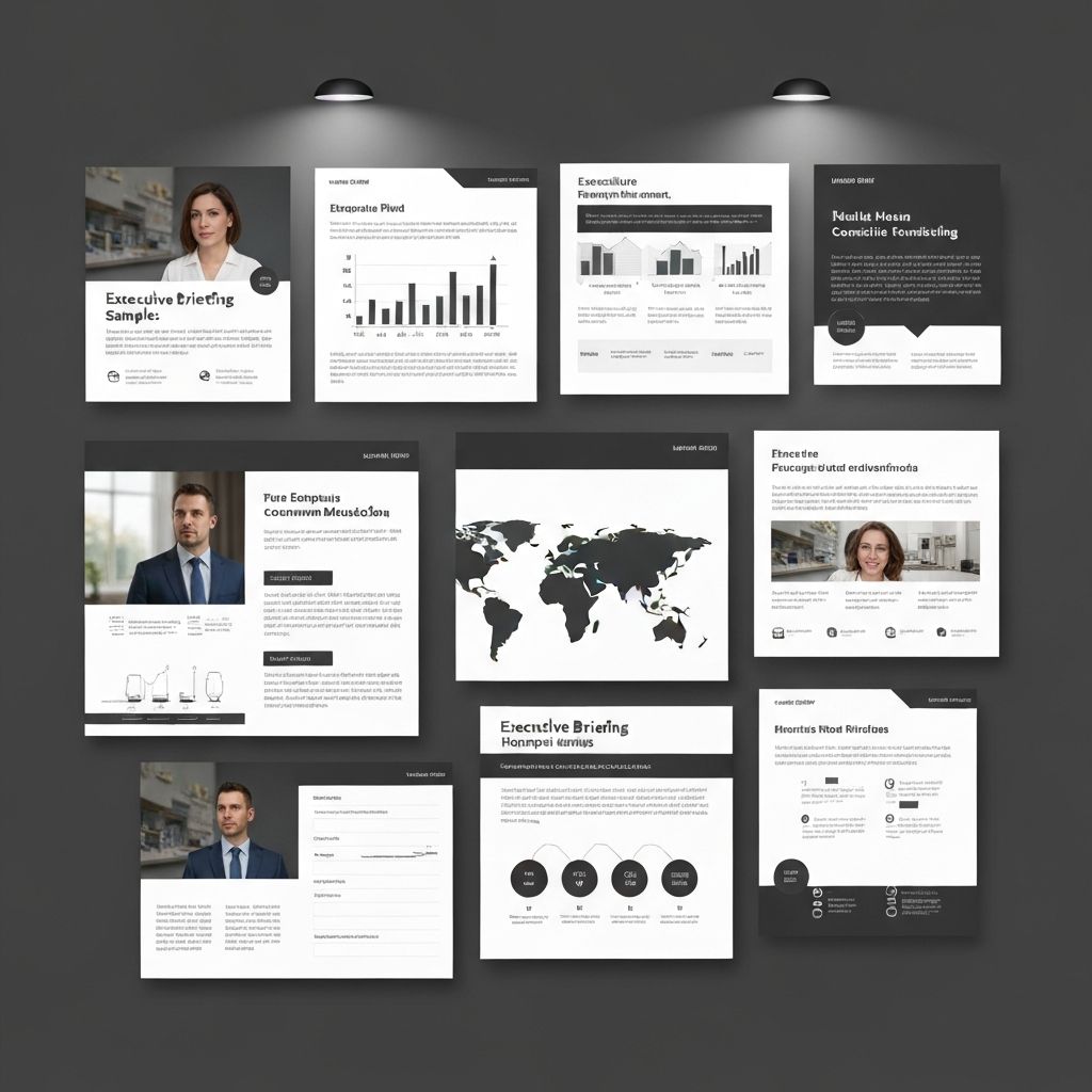 Examples: Comms + Briefing Outputs